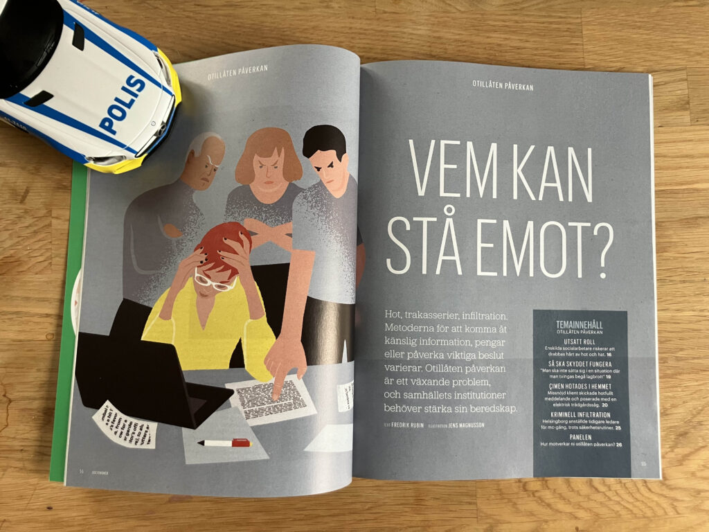 Fredrik Rubin, Socionomen.